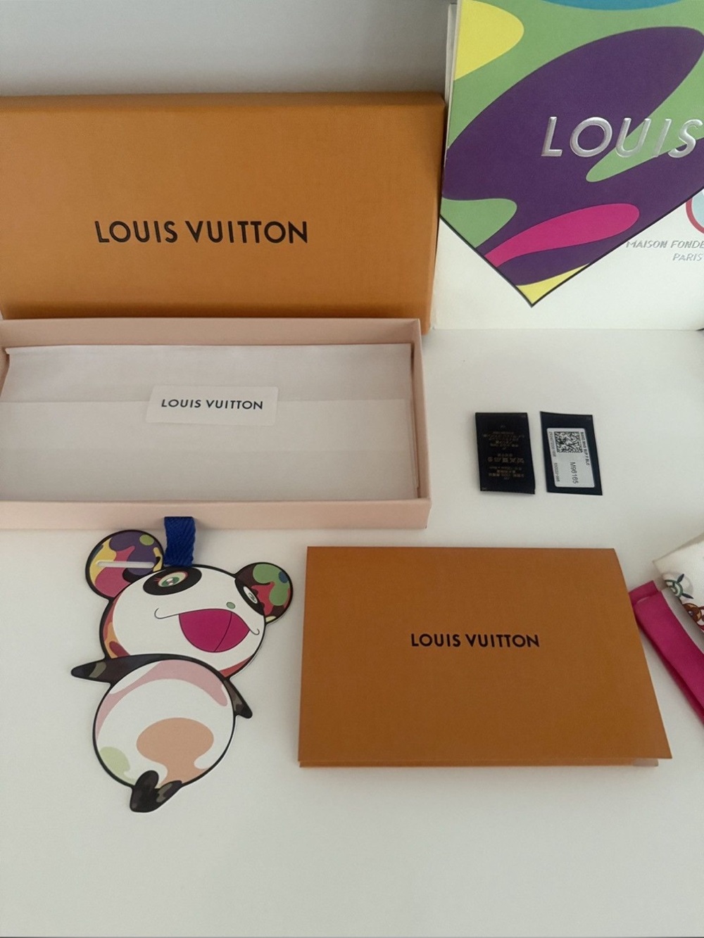 Louis Vuitton x Takashi Murakami Superflat Monogram Bandeau - Picture 11 of 12